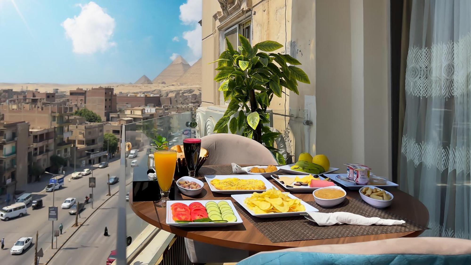 Bed and Breakfast Imperial Pyramids Heights View Nazlet el-Sîsi Zewnętrze zdjęcie